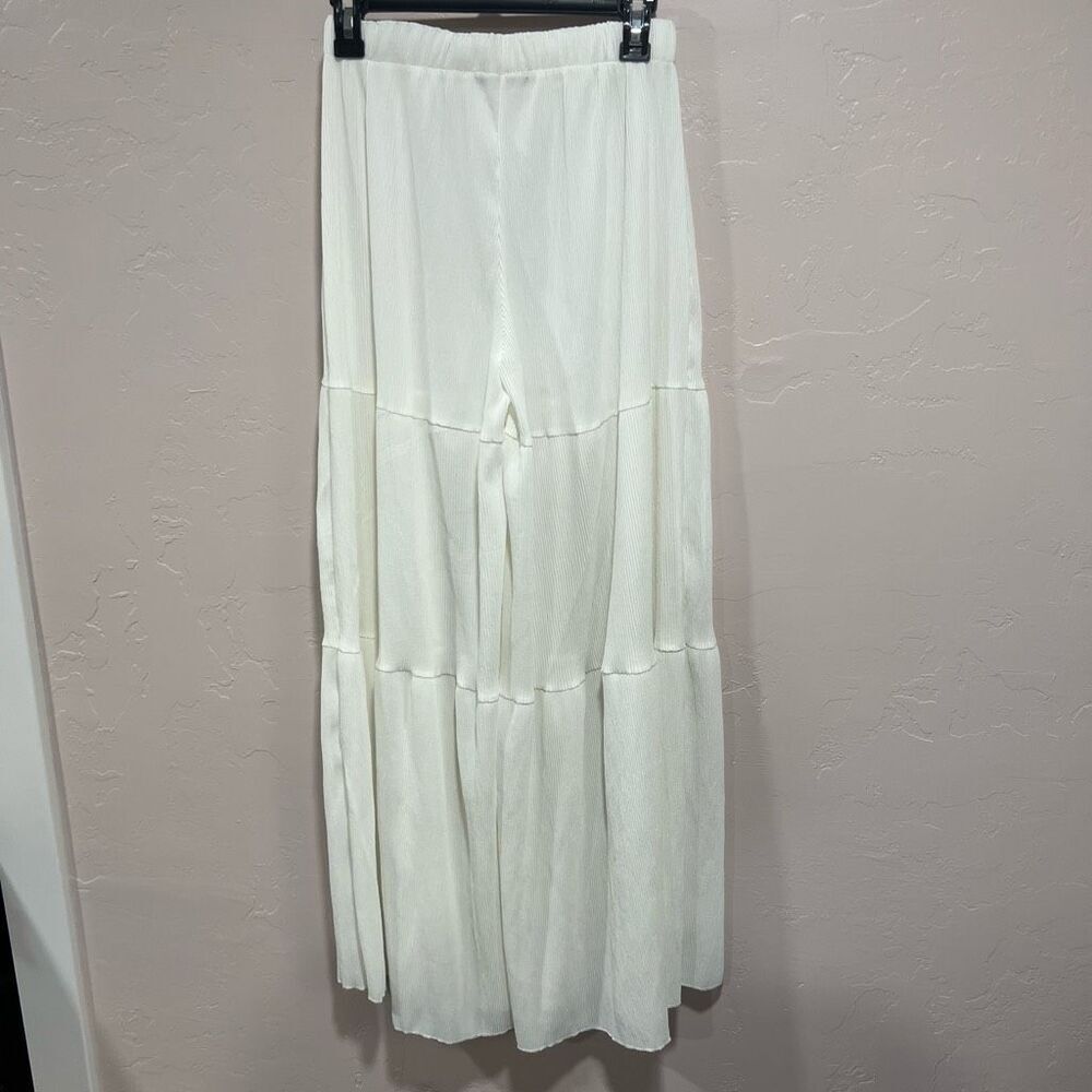 Itzy Wide Leg Ribbed Pants - Picture 3 of 4